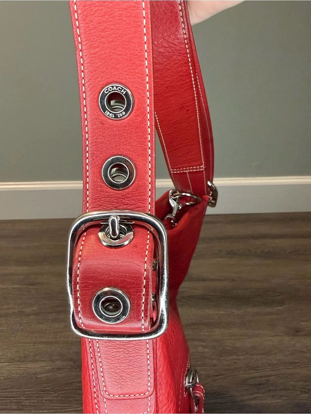 Coach Legacy Slim Duffle Crossbody - Picture 9 of 16